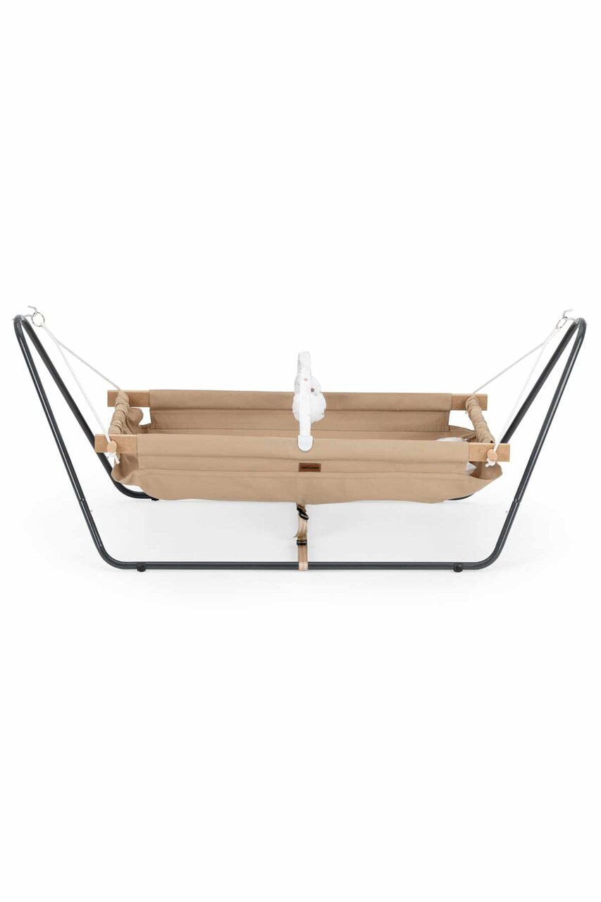 Hamac pentru bebelusi, Wallxpert, Cozy Nest, Maro - imagine 4